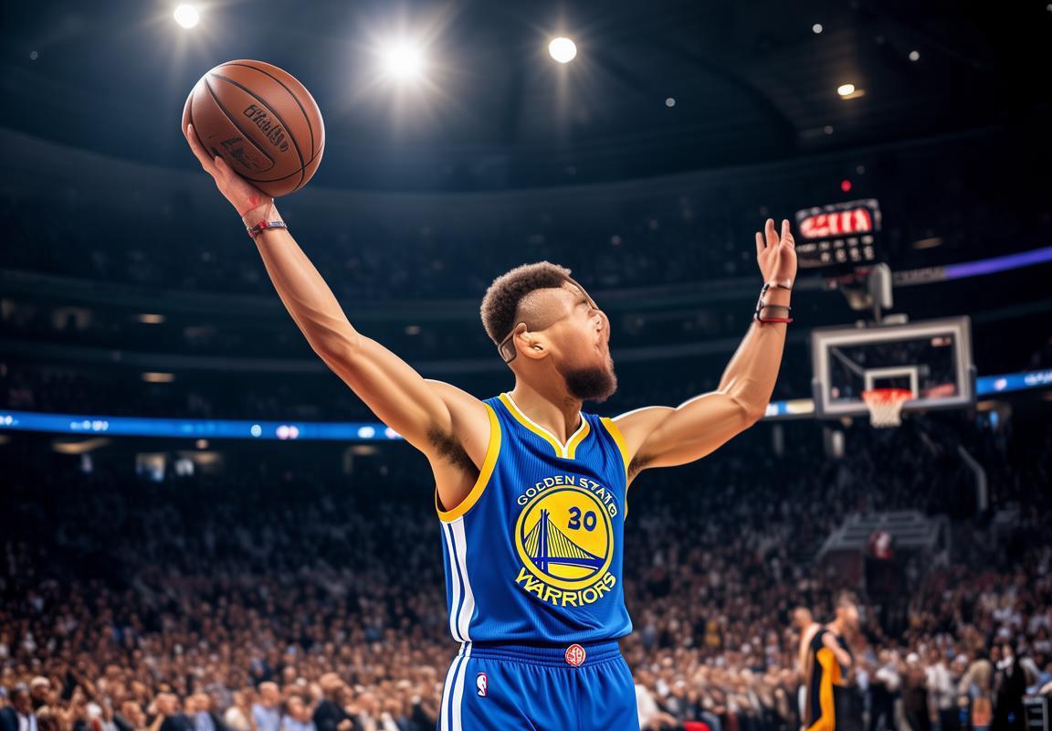 斯蒂芬·库里加冕历史三分王，篮网狂胜创队史纪录：NBA三分球引领篮球新时代